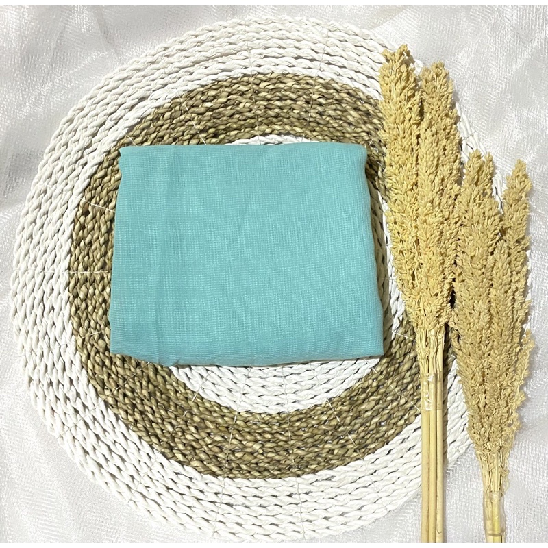 Jilbab segi empat Cornskin Premium Jahit Tepi/ Jilbab Serat Jagung / CORNSKIN-Mint