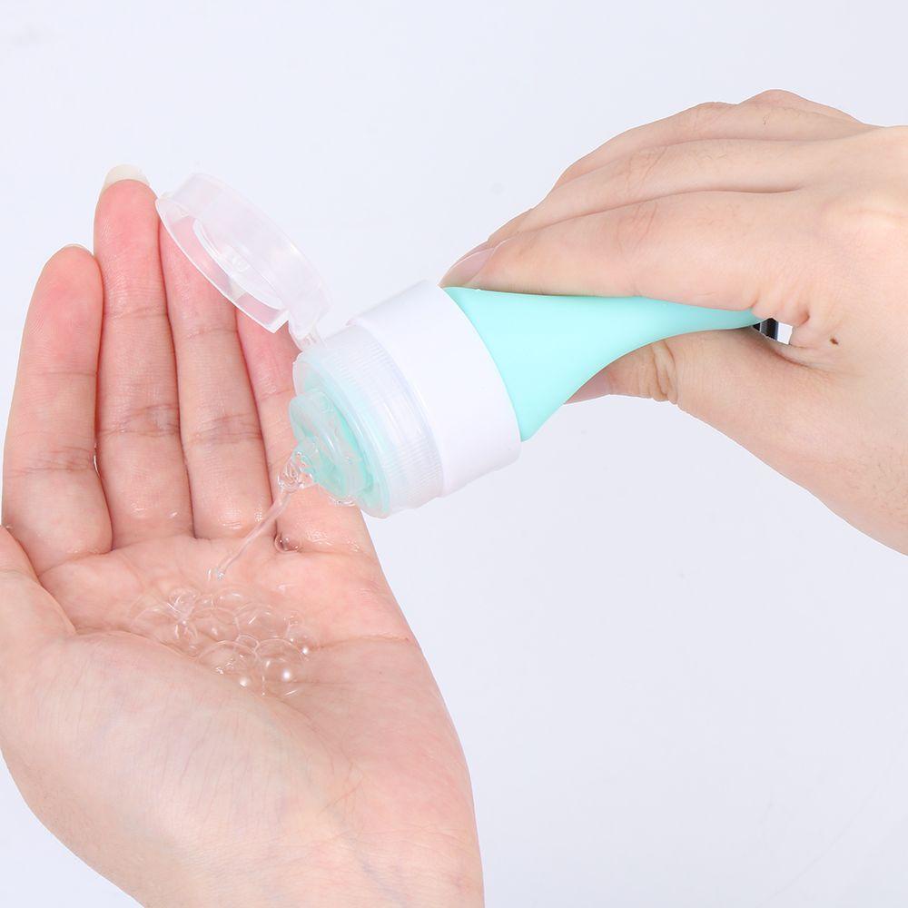 Preva Hook Silicone Bottle Shower Gel Mandi Wadah Pencet Cuci Tangan Portable