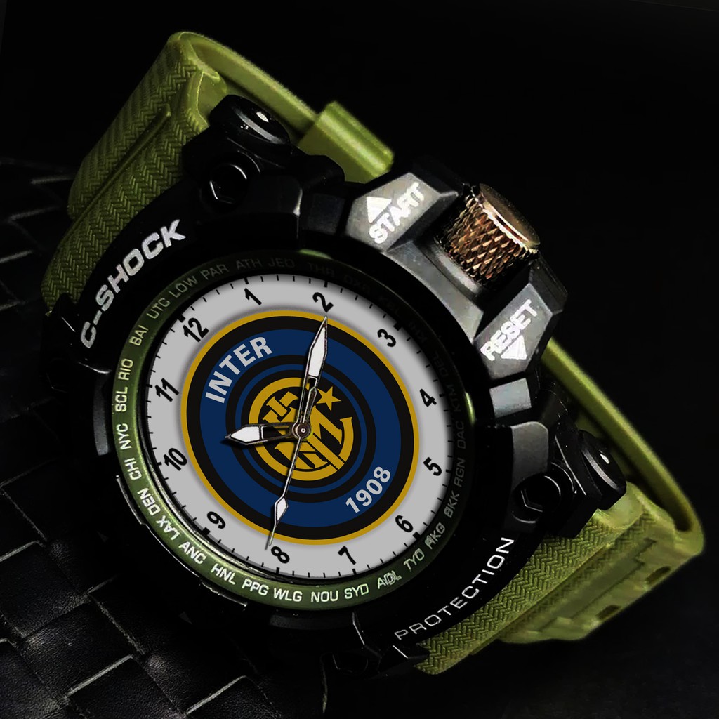 (EXCLUSIVE) JAM TANGAN INTER 1 (STRAP WARNA)