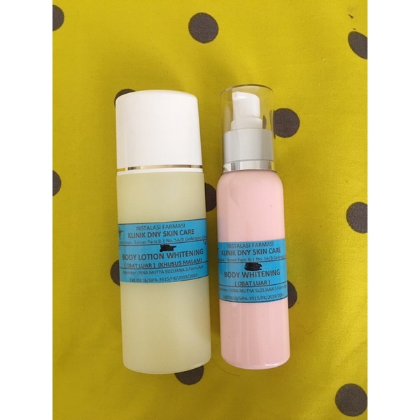 HB WHITENING MALAM & BODY LOTION SIANG DNY ORI 1000%  ( JASTIP )