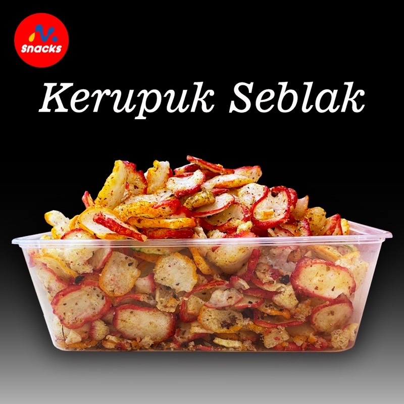 

Kerupuk Seblak Kemasan Box
