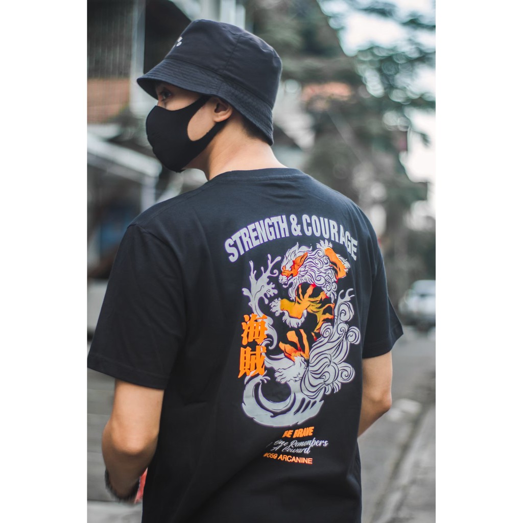  Kaos  Anime Arcanine YAKUZA Vibes Shopee Indonesia 