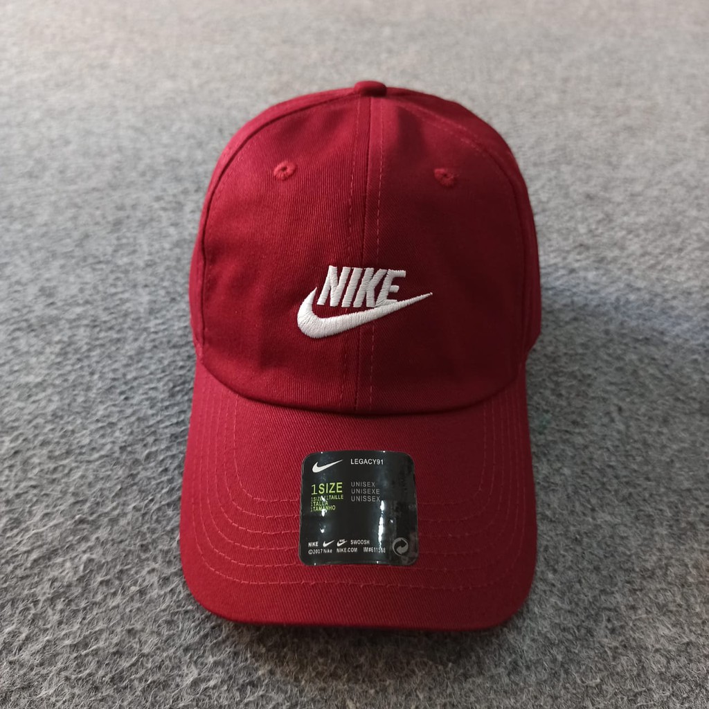 G-615 Topi Nike classic Vintage Maroon