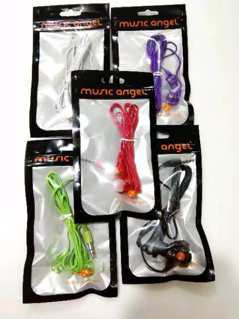 Headset Music Angel - Suara Bagus Banget - Headset Murah Berkualitas - Suara Dijamin TOP - Earphone