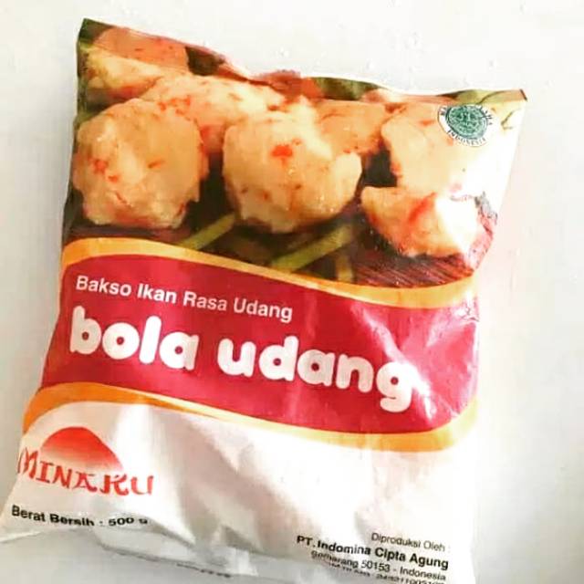 

Bakso udang minaku 500gram halal