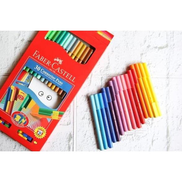 

← Faber Castell - Connector Pen - Spidol 30 Warna ❃