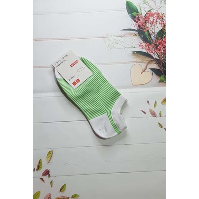 Kaos kaki uniqlo Kualitas Premium Pendek Mata Kaki low cut socks Polos cewe women