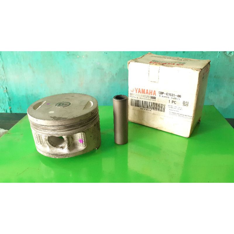 Piston dan pin piston ori Yamaha Scorpio ( 5BP-E1631-00  )