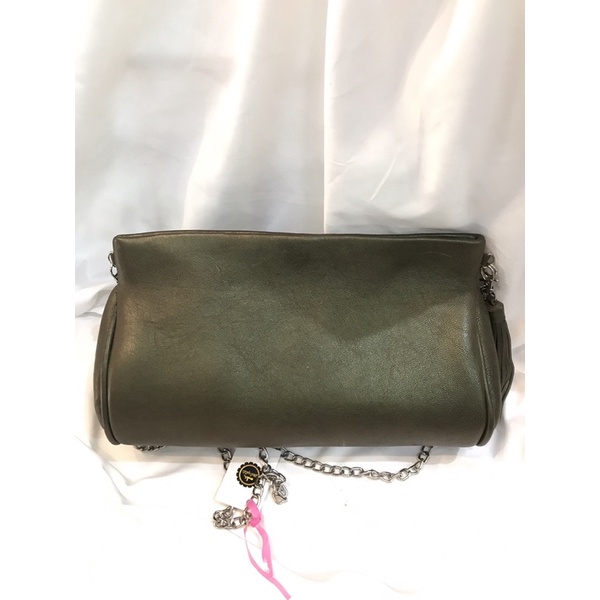 Tas pesta wanita kulit domba