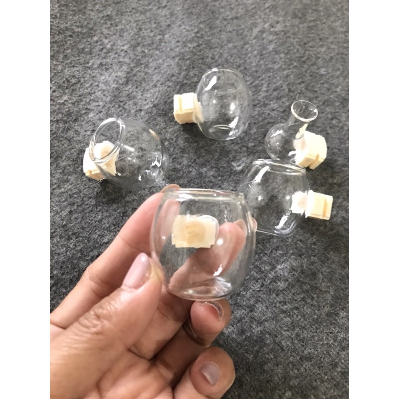 CEPUK  KACA TEMPAT MAKAN BURUNG PLECI BURCIL SET