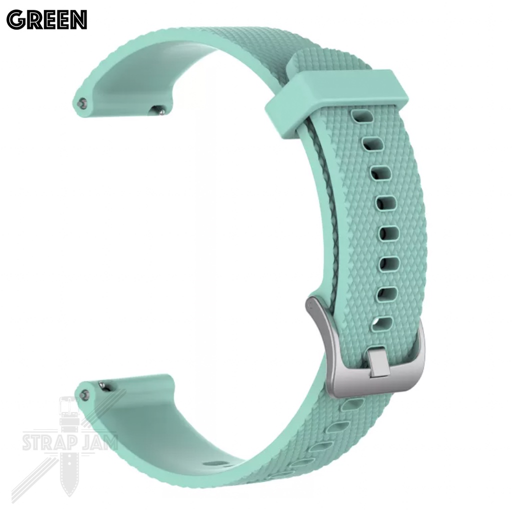 SBF Strap Mibro Lite 2021 - Tali Jam Tangan 20mm Rubber Silikon Grey Buckle