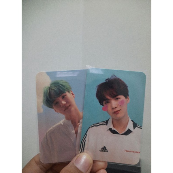 Ready INA Photocard / PC Suga Her o Suga Answer F Yoongi awan Yoongi lope BTS Official
