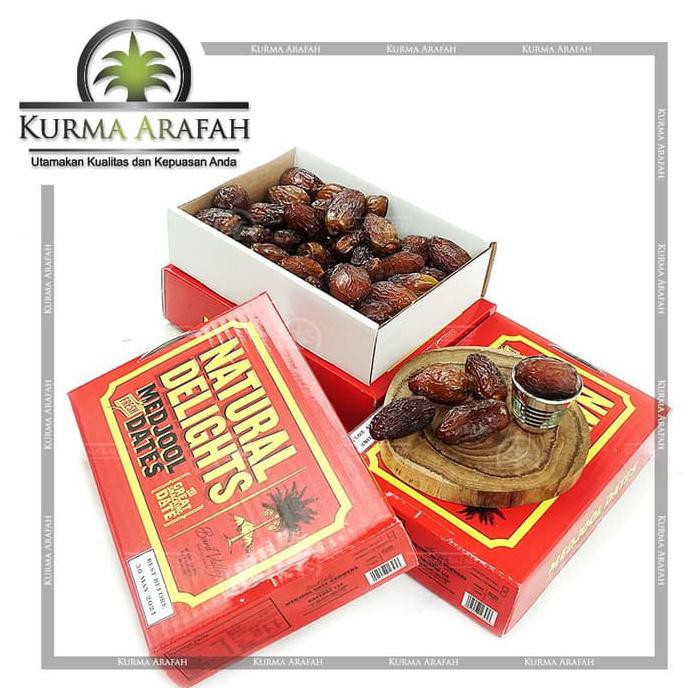 

Produk Unggulan Kurma Medjool Natural Delight California Original 1 Kg