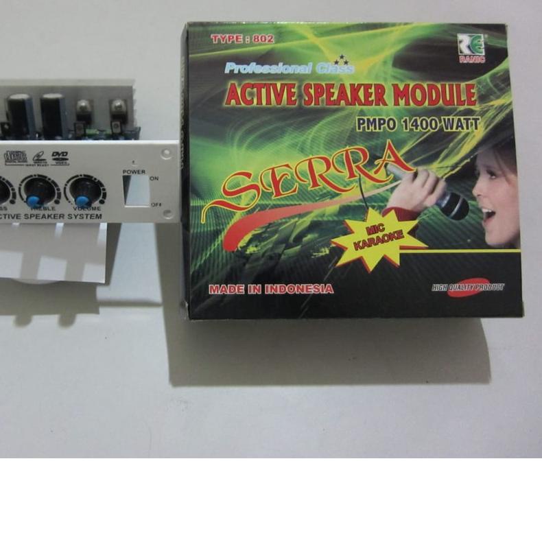 ❅ Kit aktif speaker stereo tip41 tip42 mic karaoke serra ❂