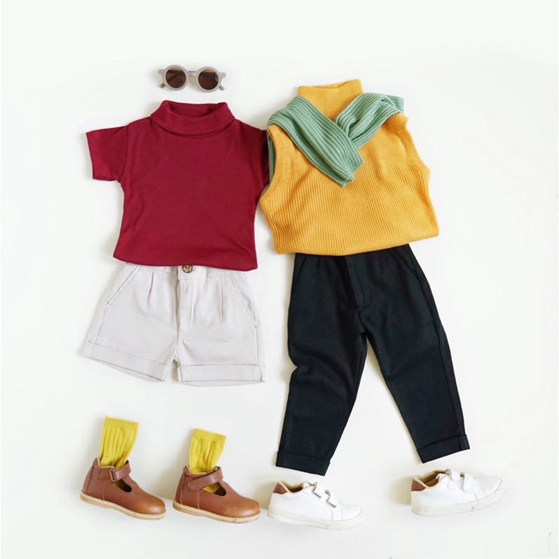 KIDS SHORT CHINOS PANTS CELANA PENDEK ANAK