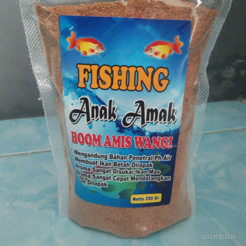 pelet pengumpul ikan(Boom fishing anak amak)