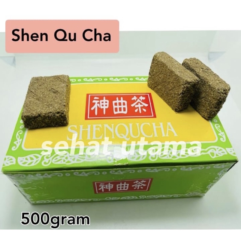 

Shen Chu Cha 神曲茶 Shenqucha Shen Qu Cha Teh 1 Kotak 500 Gram