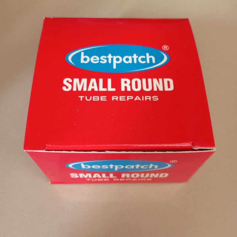 Bestpatch Small Round 43mm 1 Box isi 40pcs - Karet Tambal Ban Dalam - Best - Bestpatch