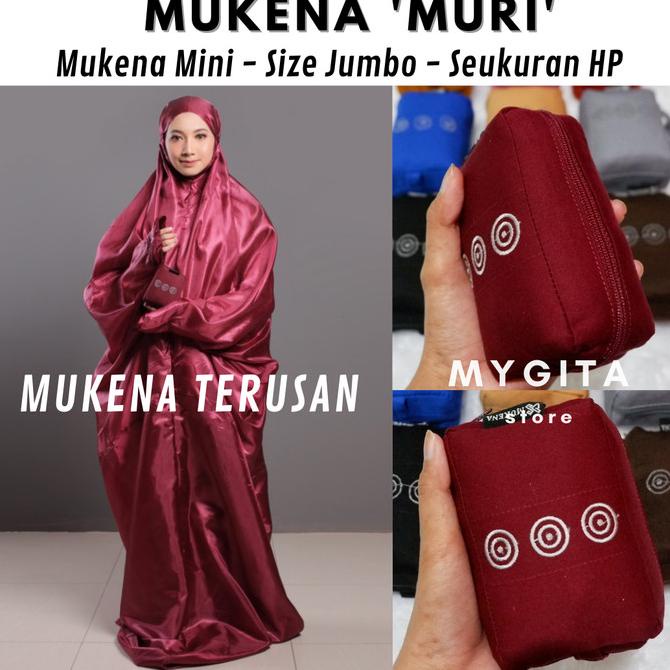 Mukena MURI / Mukena Traveling / Mukena Mini (Terusan)