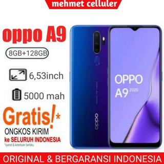 HP OPPO A9 2020 RAM 8/128GB ORIGINAL GARANSI RESMI