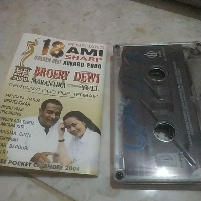 Kaset pita Broery Marantika Dewi Yull : 18 Golden Best