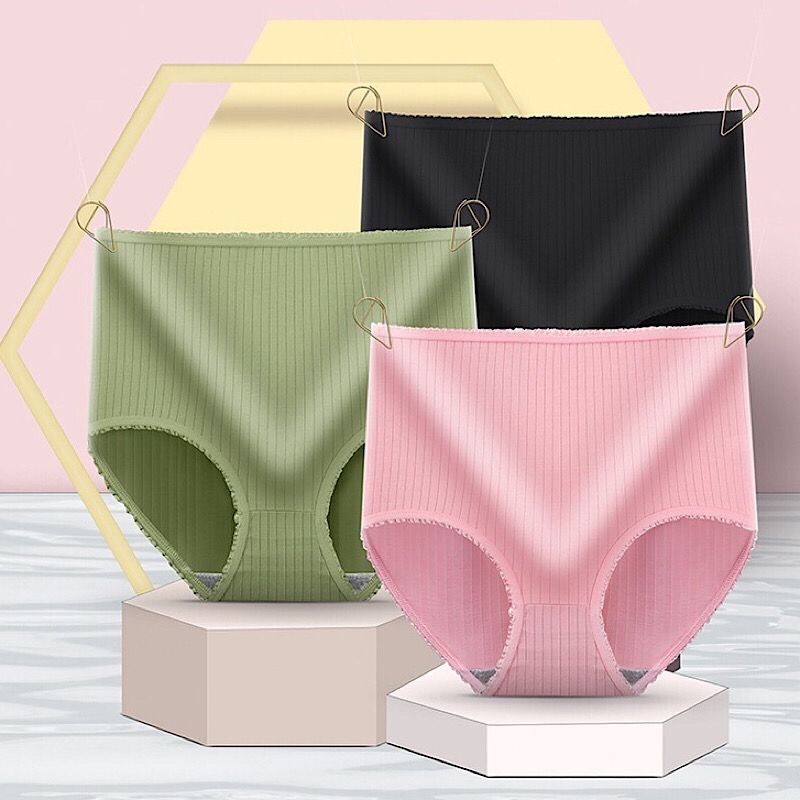 BEE - Undies Celana Dalam Wanita High Waist Pinggang Tinggi Cd Wanita Import TM A10