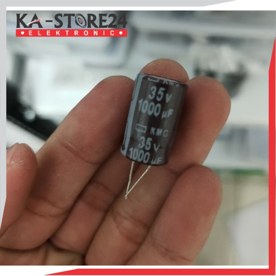 Elco 1000uf 35v / 1000 35v / 1000 uf 35 v Kapasitor Capacitor - Original