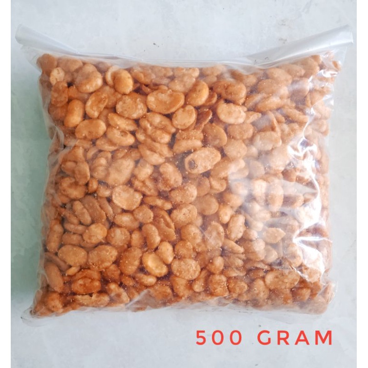 

Kacang Koro Kupas Pedas 500 Gram