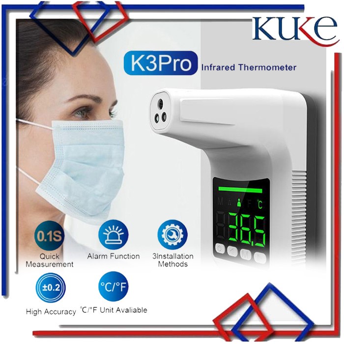 Laihoshope Thermometer Dinding / K3 Infrared Thermometer / Thermometer K3 - K3 Pro