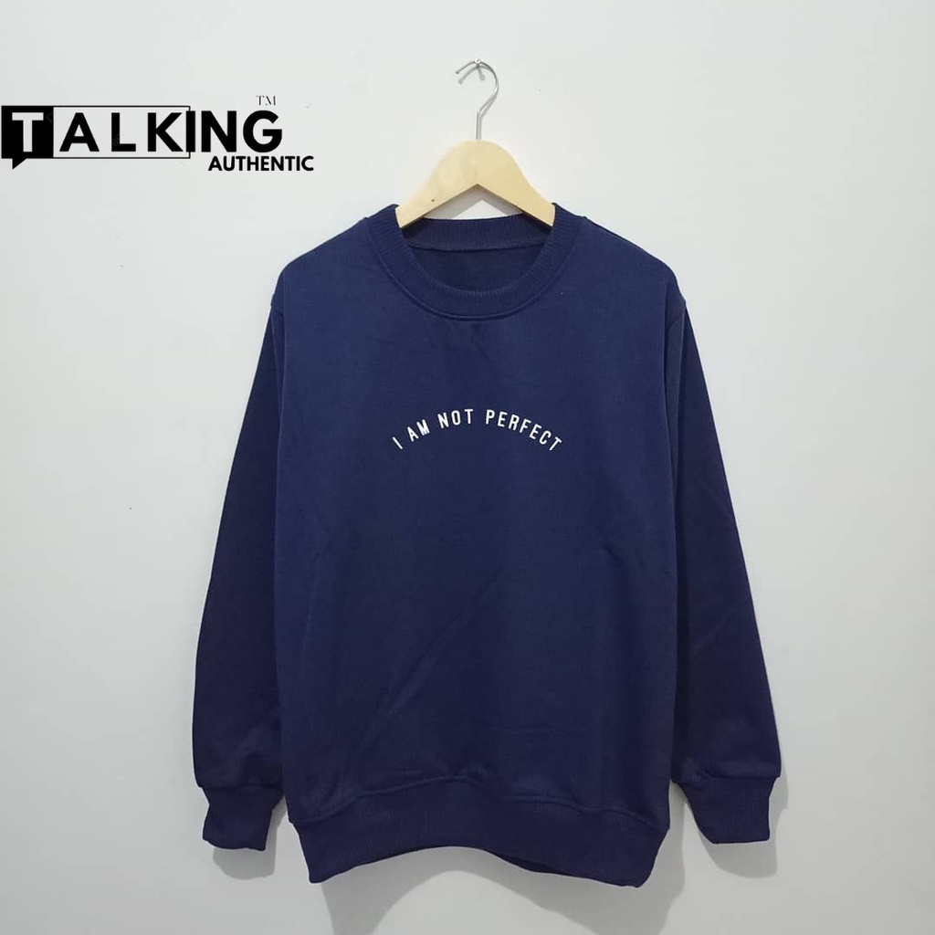 Crewneck Oversize Pria Wanita Sweatshirt Jumbo Sweater Oblong Murah Sweter Korean Style Big Size