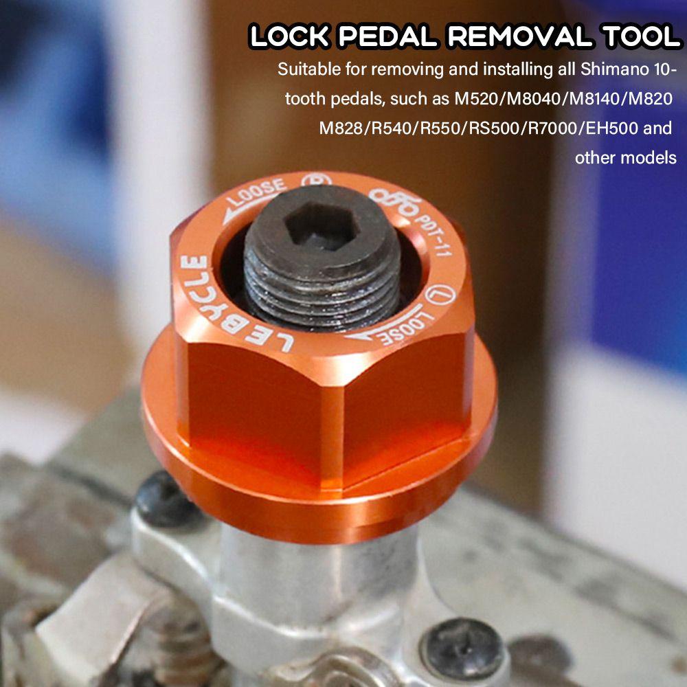 R-FLOWER Alat Pedal Sepeda High Quality Alat Pasang Sepeda Gunung Lock Bolt Spindle