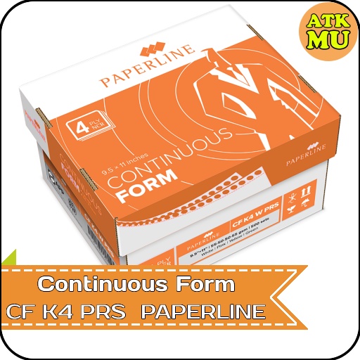 Jual Kertas Continuous Form X Ply Ncr K Prs Paperline Shopee Indonesia