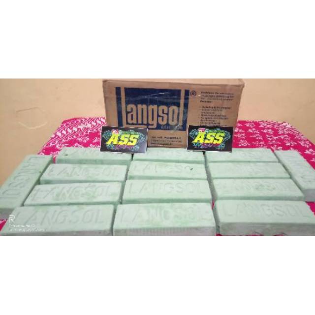 watu ijo/batu hijau poles Langsol