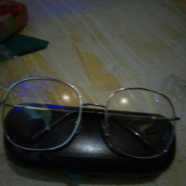 Free Box Dan Lap Kain Kacamata Persegi Big Size Ros 2165