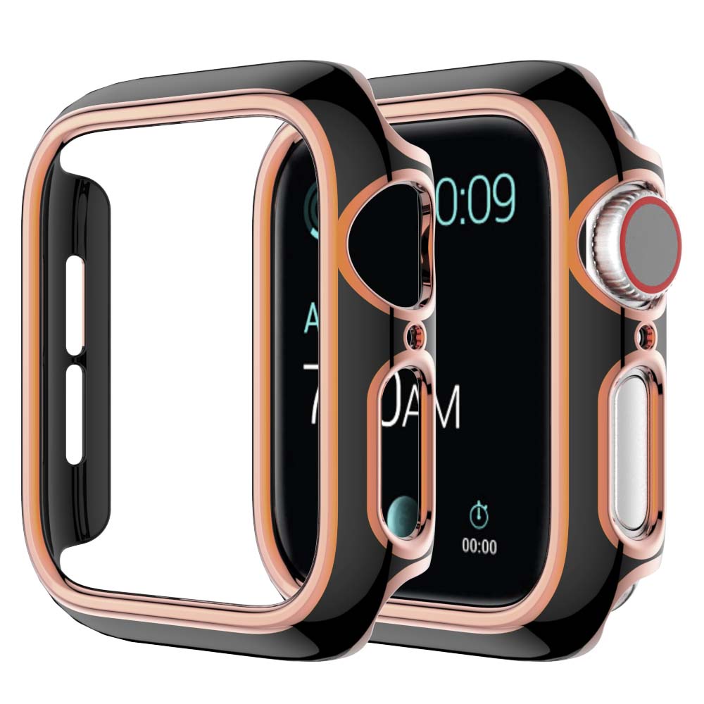 Casing PC Keras (Tanpa Layar) untuk Apple Watch 38mm 40mm 42mm 44mm Series SE/6/5/4/3/2/1