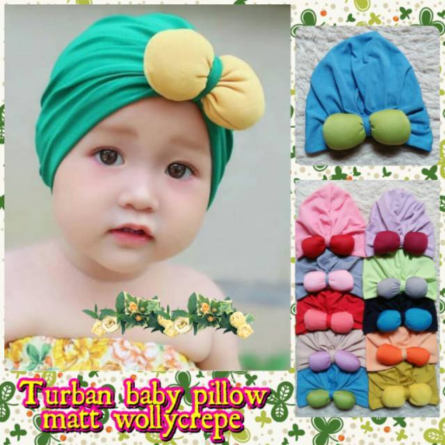 [✅COD] Turban Bulat Beda Warna | Turban Bulat random