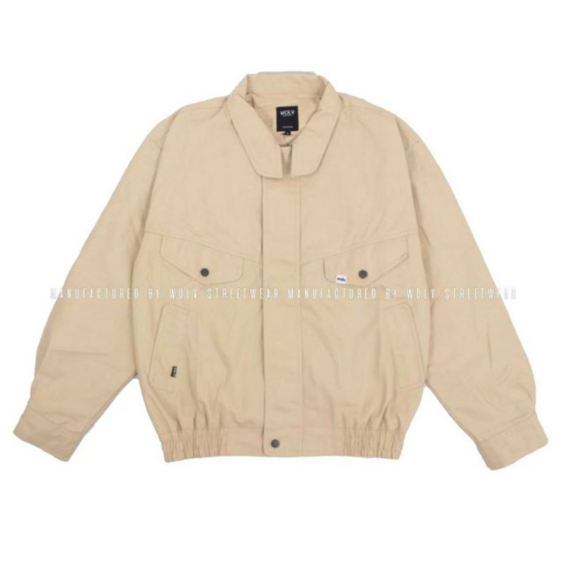 INVOGUE JAKET AERO FLIGHT KHAKI