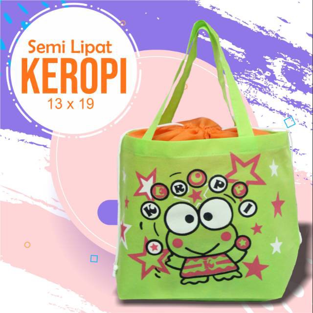 

[COD}] Tas souvenir ultah anak karakter lucu ukuran 13x19