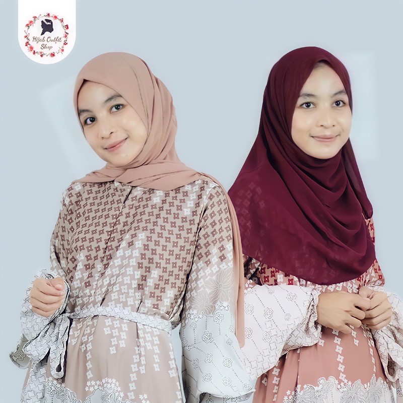 Bergo Shakila / bergo non pad non pet jersey stella