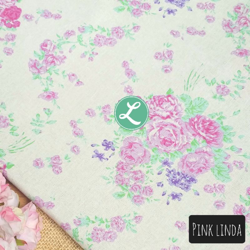 KAIN LINEN / KATUN LINEN / BAHAN HOME DECOR / BAHAN CRAFT