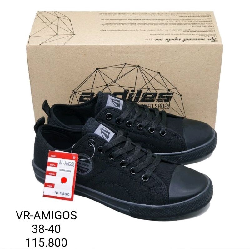 Sepatu sneakers Ardiles Amigos Barletta original casual sekolah, kuliah, kerja traveling