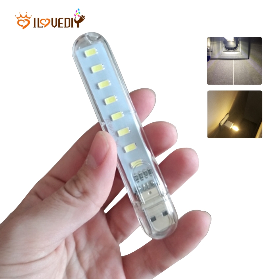 Lampu LED USB Mini Portable Super Terang untuk Laptop / Notebook / PC / Camping