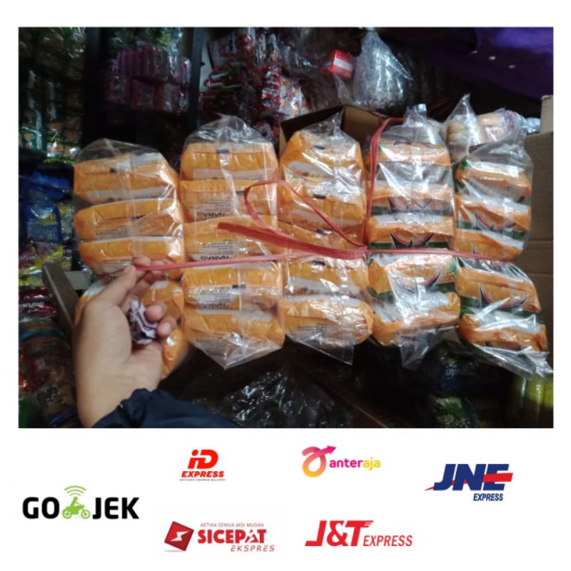 

Roti Andalas Rasa Nanas 1 Ikat isi 50 Pcs