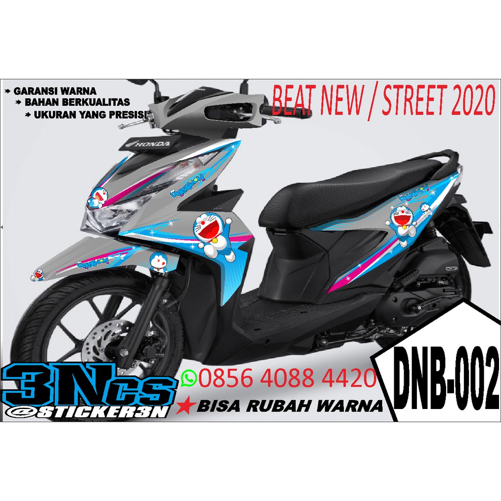 Jual Decal Honda Beat NEW Street Doraemon Full Body Indonesia Shopee Indonesia