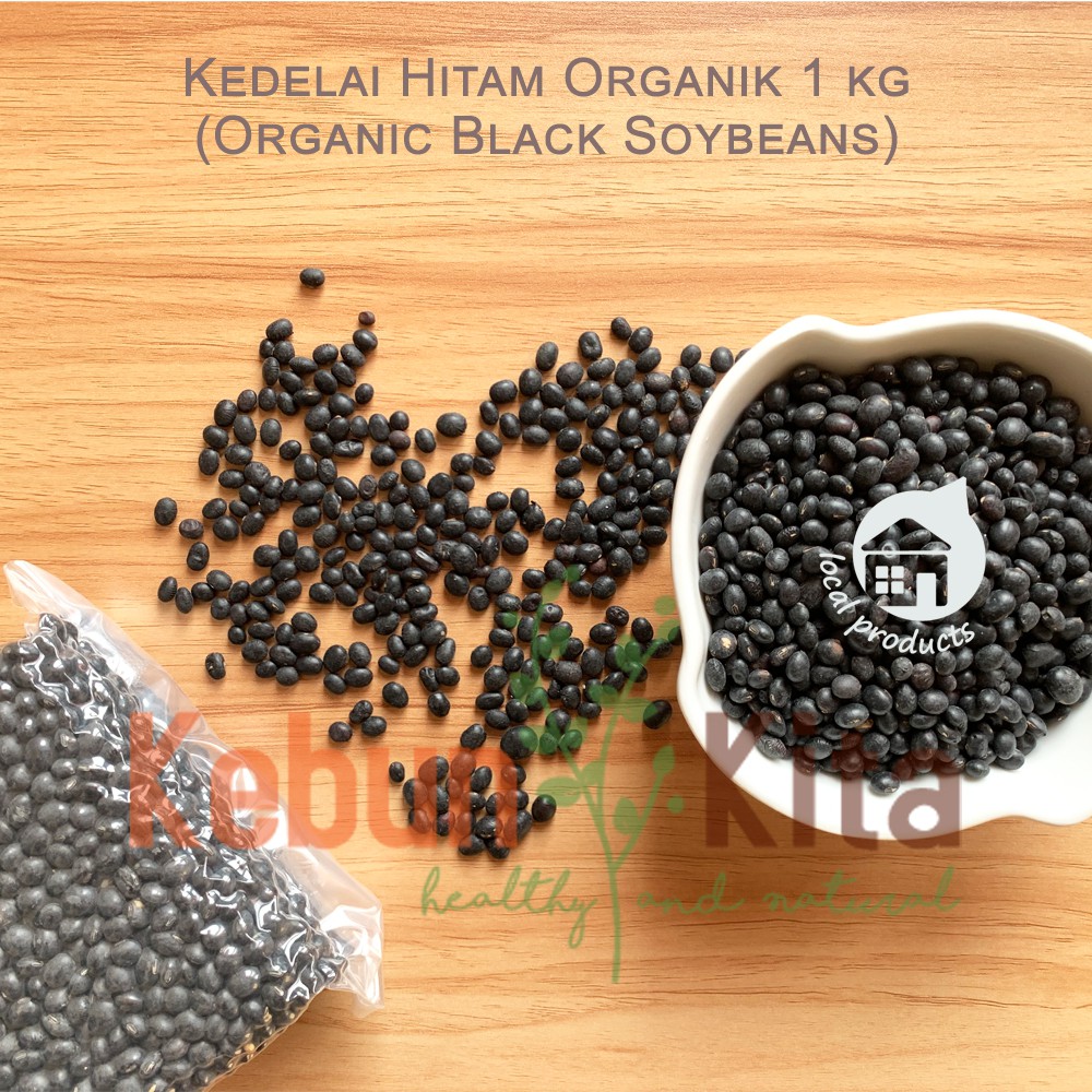 

Kedelai Hitam Organik 1 Kg (Organic Black Soy Beans)