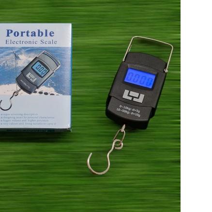 TIMBANGAN GANTUNG DIGITAL 50KG DIGITAL SCALE TRAVEL KOPER 50KILO PREMIUM STAINLESS
