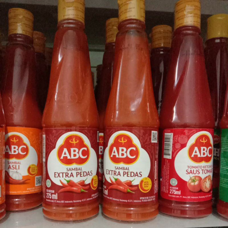 

Sambal ABC ekstra pedas 275 ml
