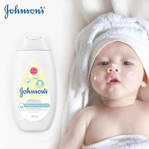 Johnson's CottonTouch Face&amp;Body Baby Lotion 200ml 2924