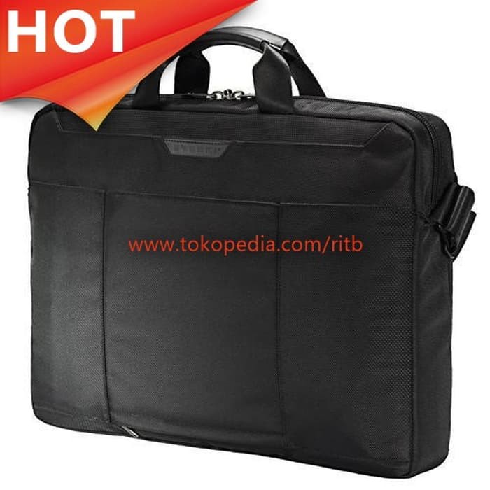 Jual Everki EKB417BK18 Lunar Laptop Bag   Briefcase  fits up to 18 4   Blac Diskon