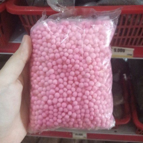 elmer crispy ball grape lemon pink 500gr